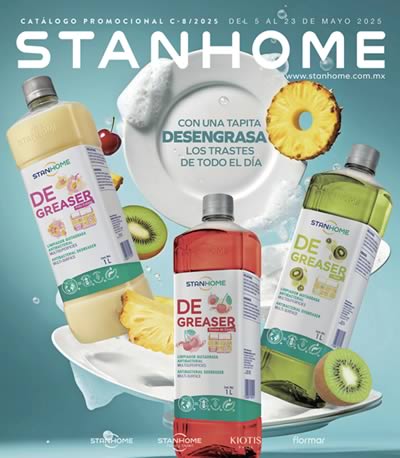 Catálogo STANHOME Campaña 8 2025 (MÉXICO) + PDF